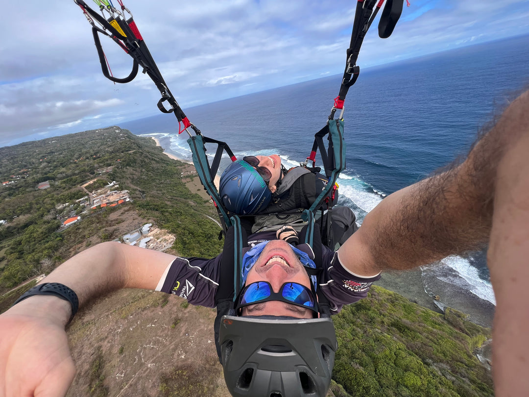tandem paragliding flights