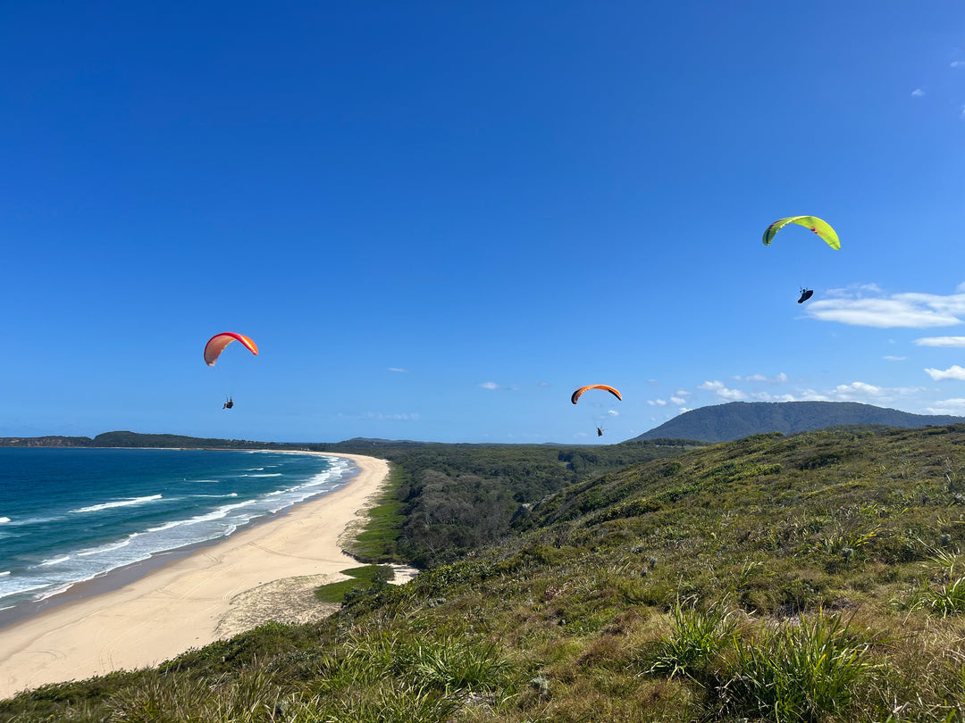 Cross-country paragliding course in NSW