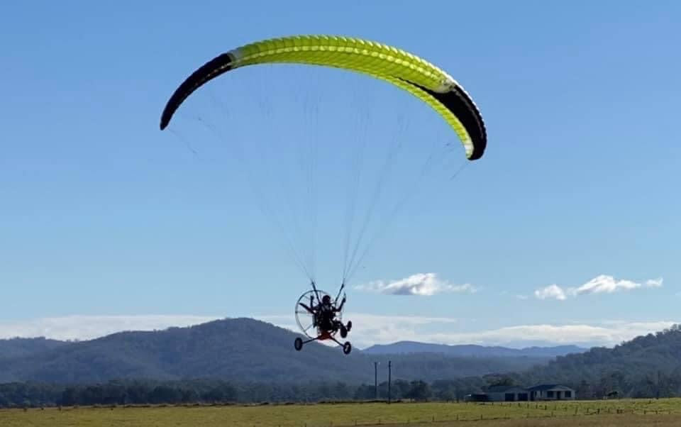 Paramotor course wheelbase endorsement