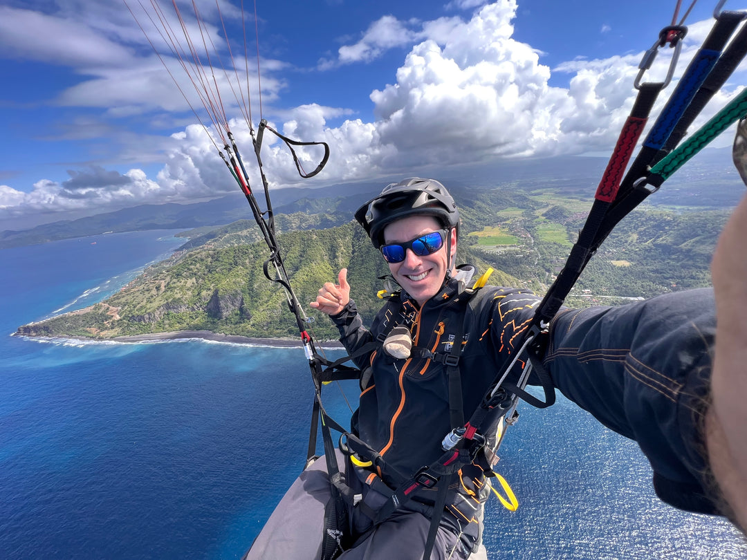 breath-taking paragliding tour in bali