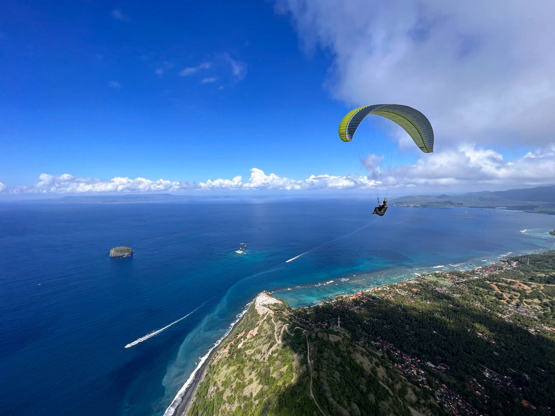 Advanced paragliding tour in Bali