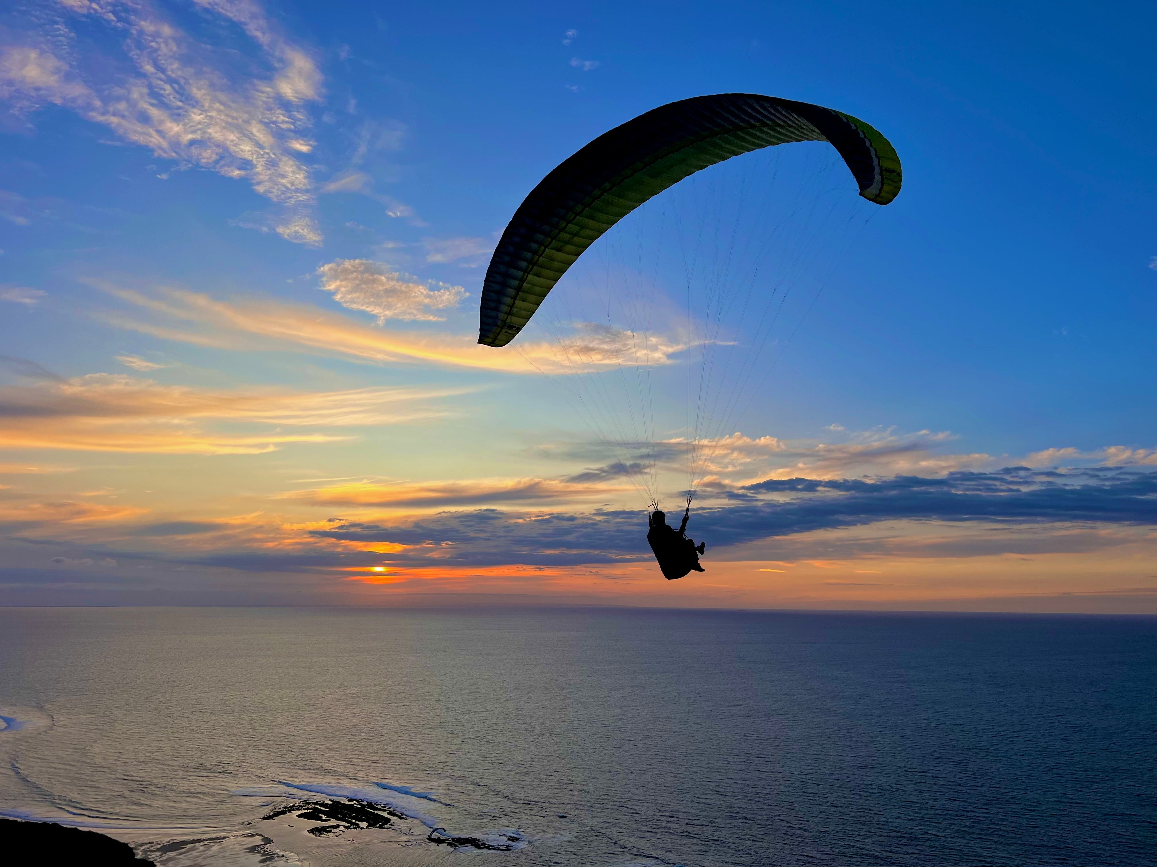 paragliding to paramotor course