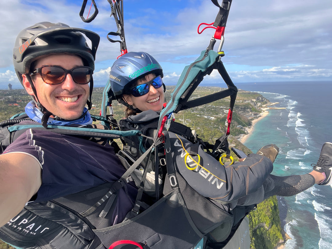 tandem paragliding flights