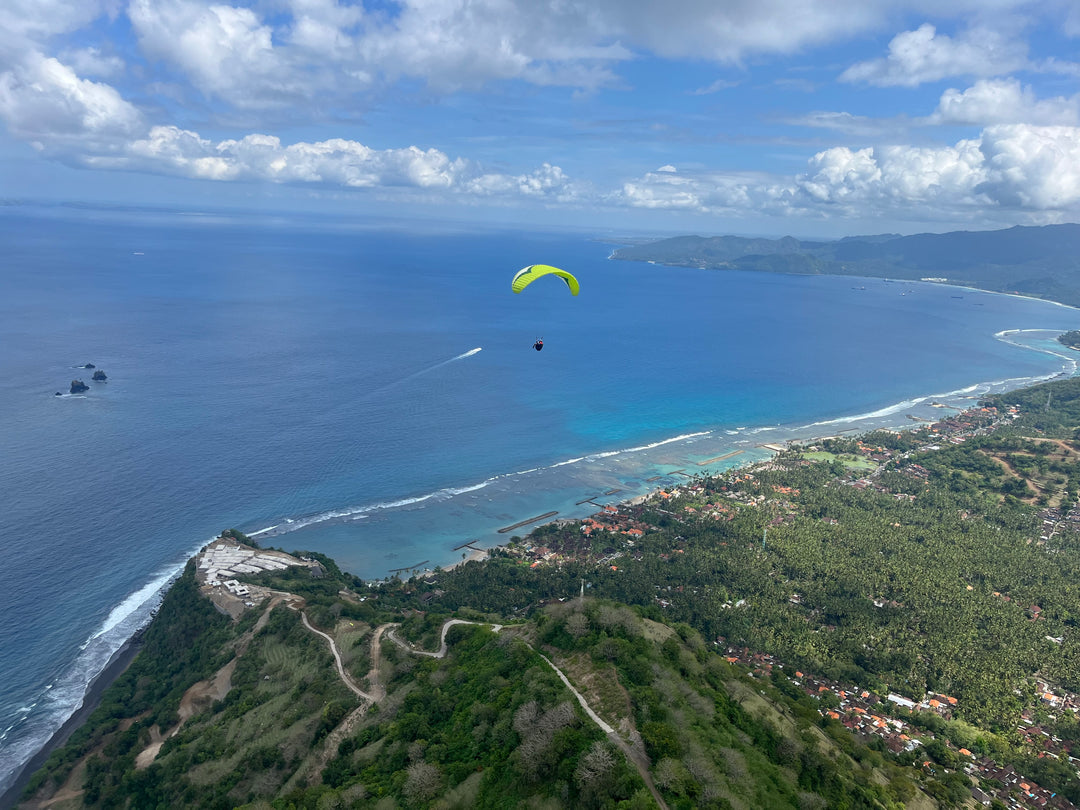 paragliding tour in Bali
