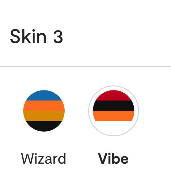 Niviuk Skin 3 paragliding wing colours