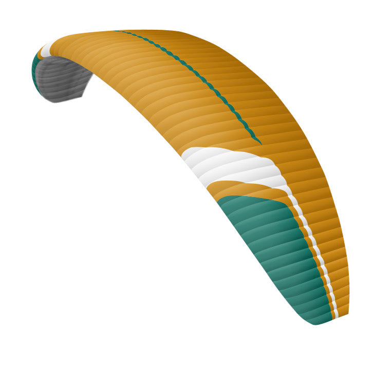 Niviuk Dobermann 3 paramotor wing yellow