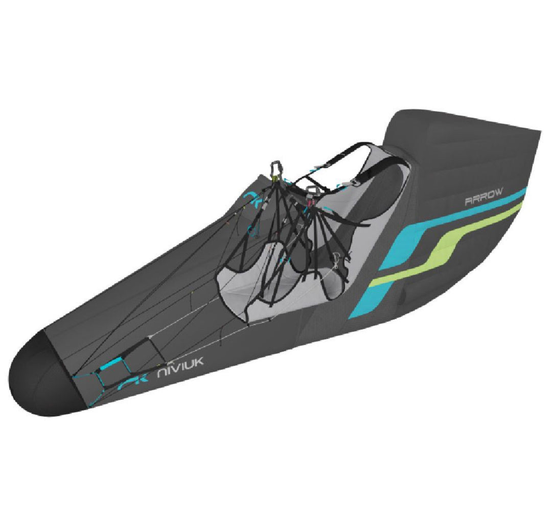 Niviuk Arrow paragliding pod harness internal view