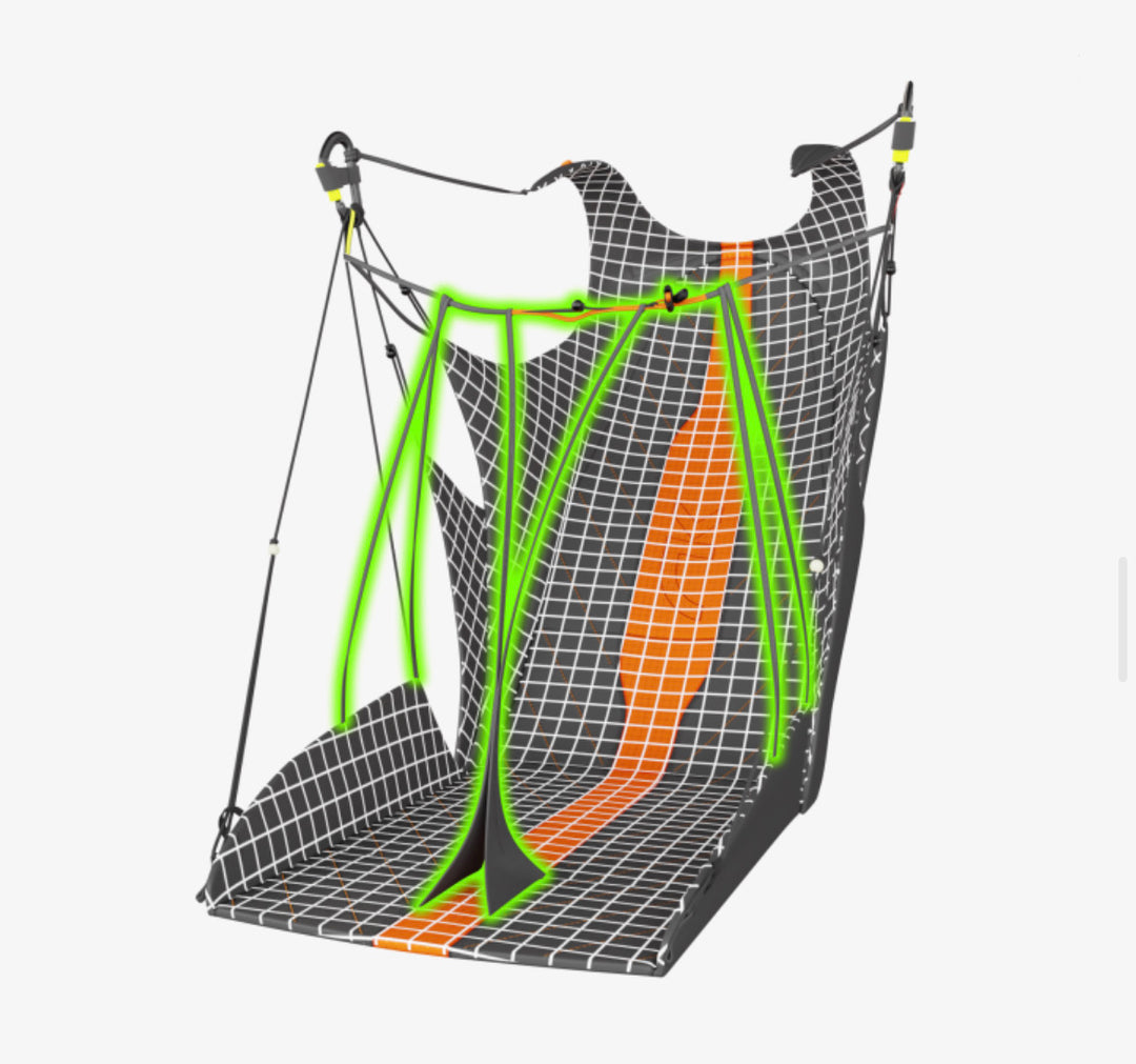 Niviuk Arrow P paragliding internal harness