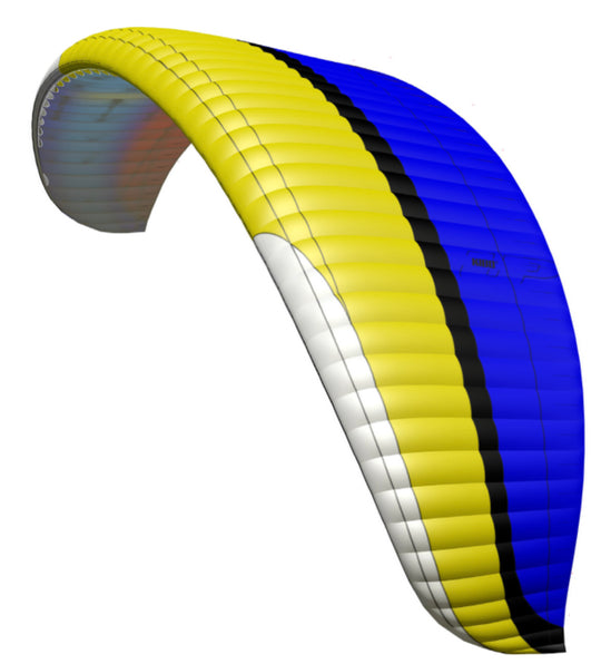 UP Kibo 2 paragliding wing blue yellow