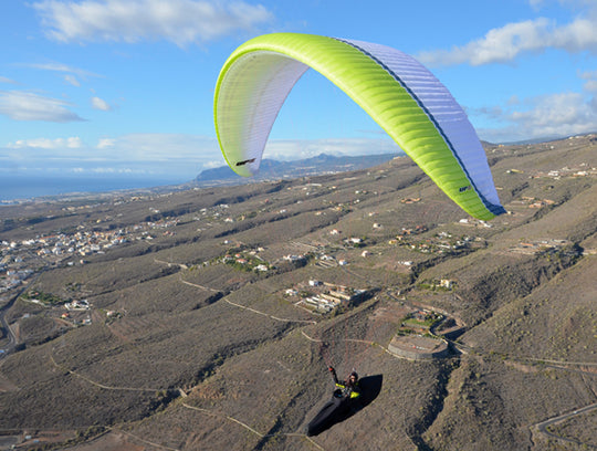 UP Meru paragliding wing 