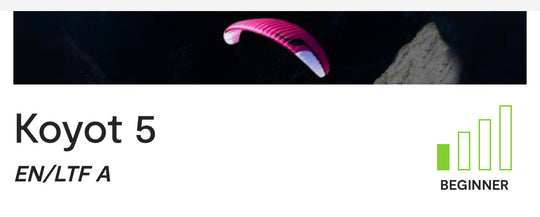 Niviuk Koyot 5 paragliding wing rating