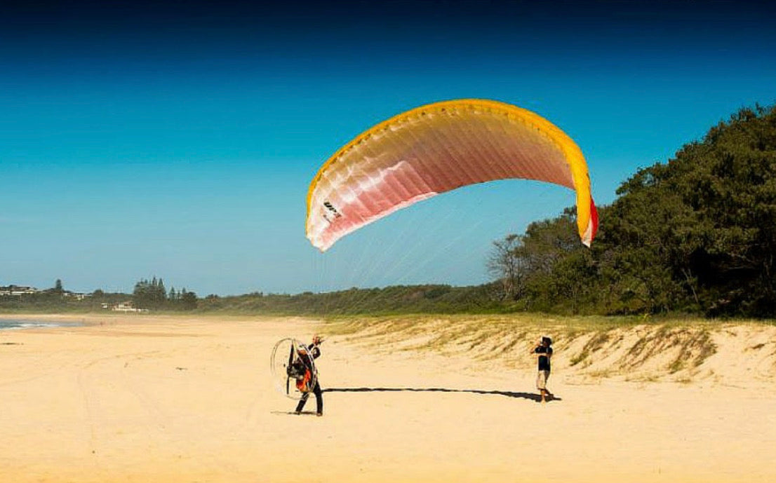Paramotor course foot launch endorsement