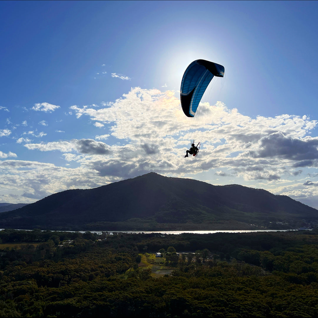 paramotoring cross country flight